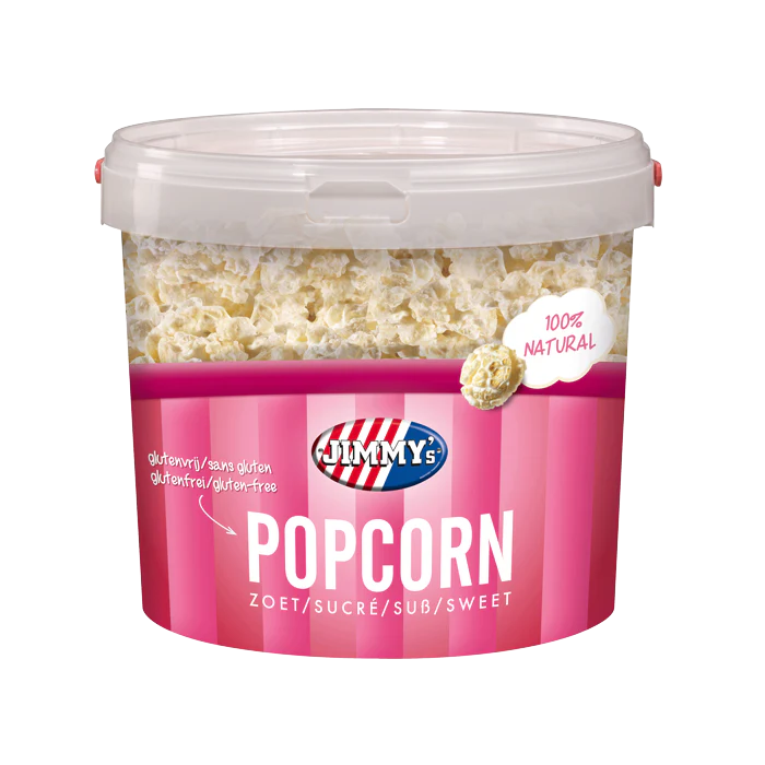 Jimmy's Popcorn Zoet (groot)