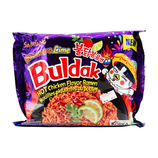 Buldak Noedels Habanero Lime
