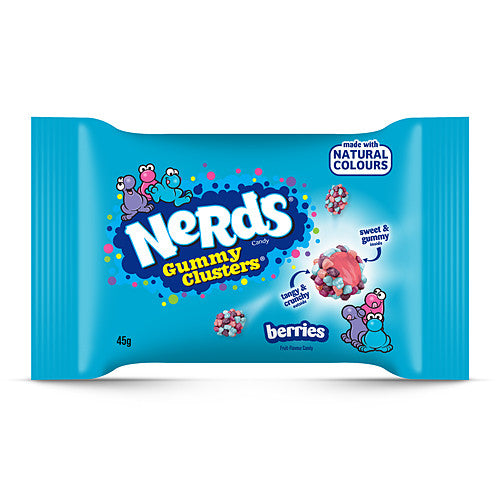 Nerds Gummy Clusters Berries 45g