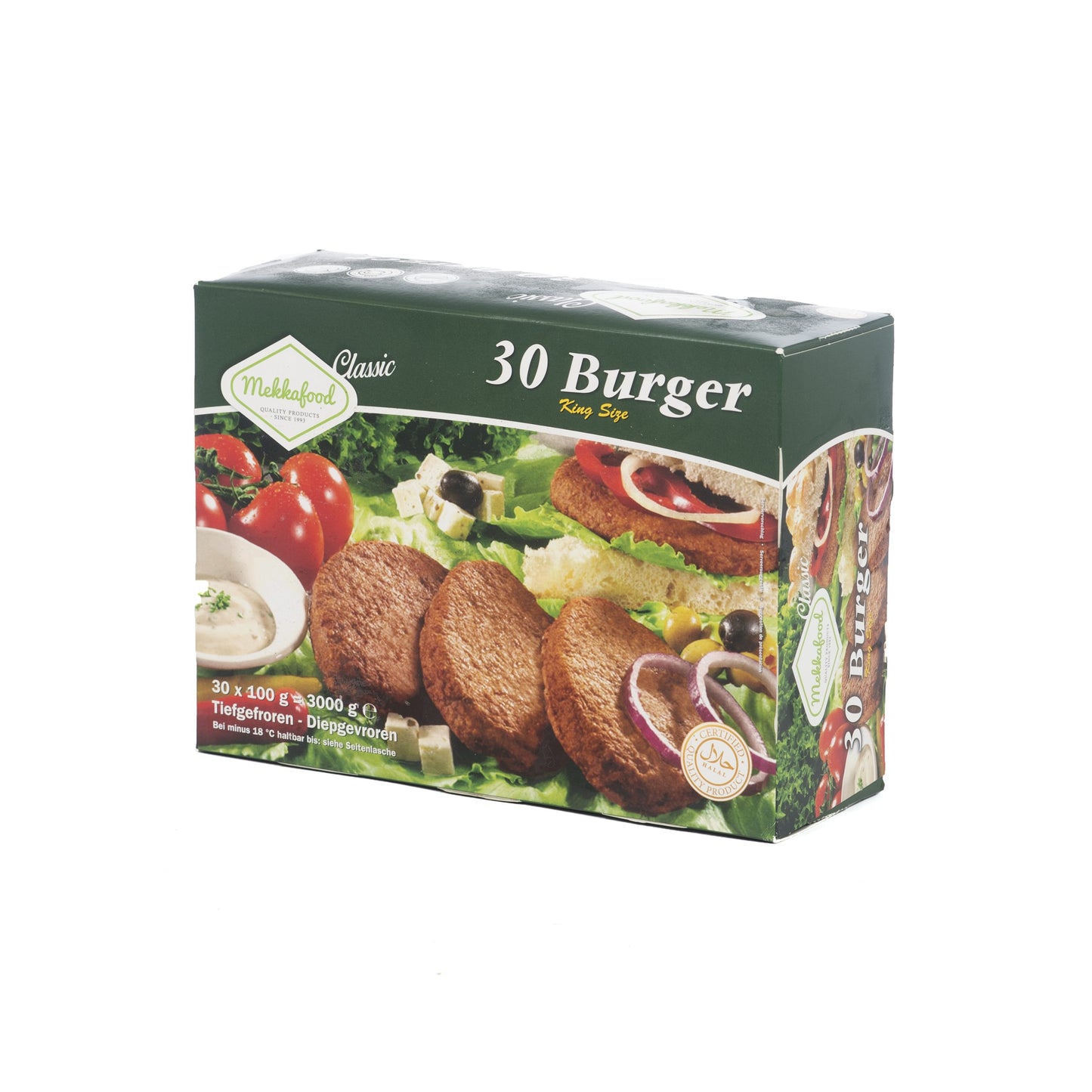 MekkaFood Burgers 30st
